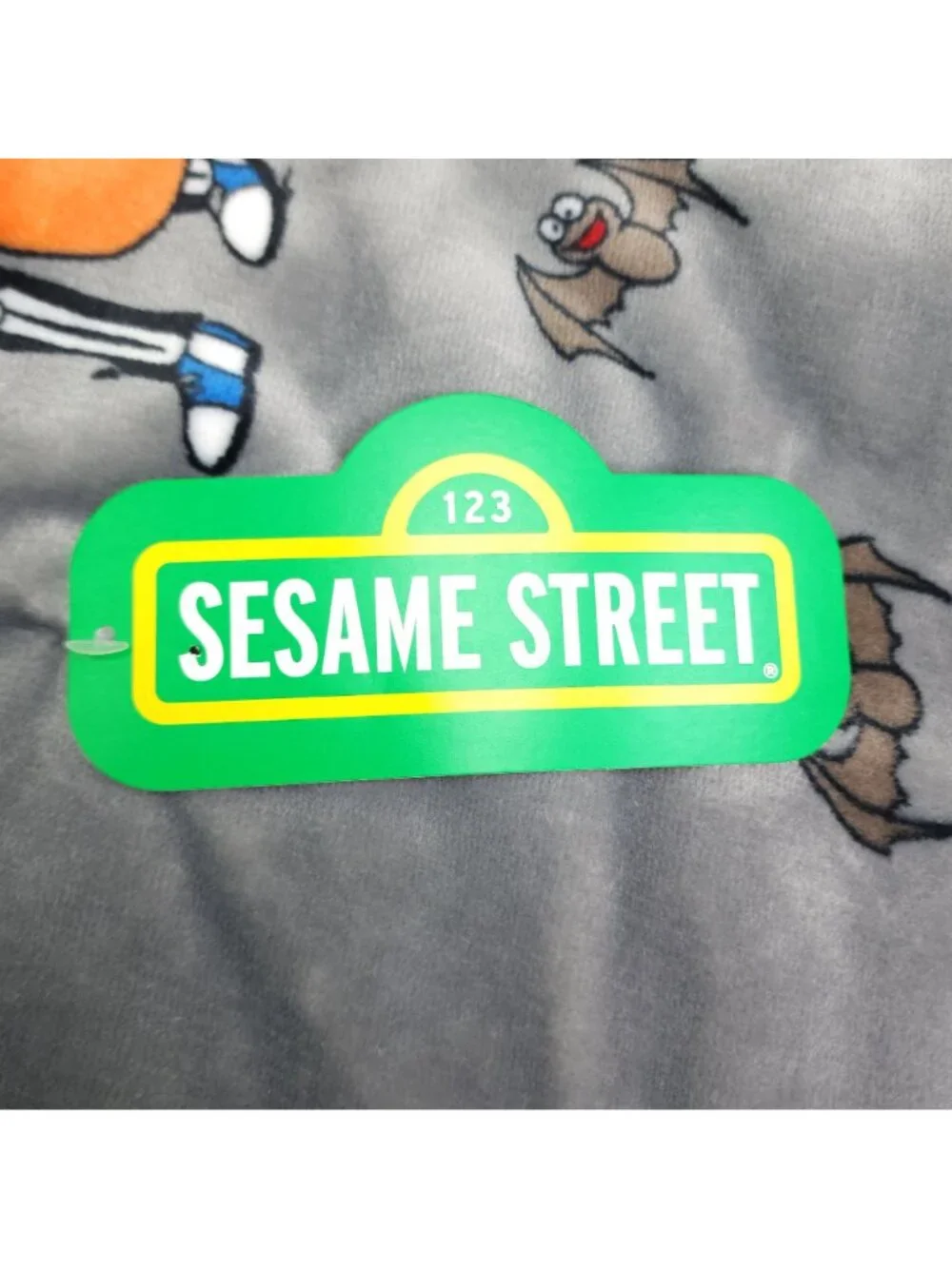 Sesame Street Halloween Decorative Throw Blanket 60